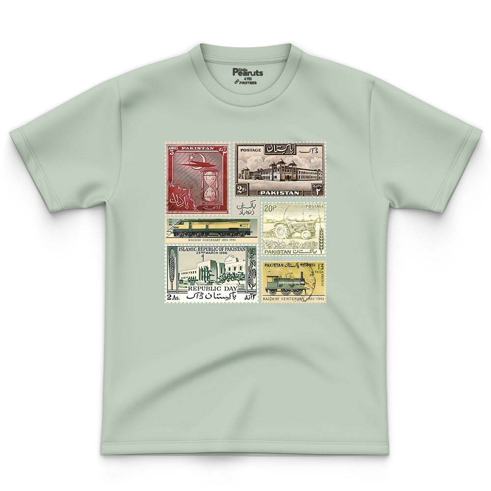 COTTON - PAKISTAN POST TICKET TEE