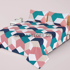 3PC Cotton Bedsheet BD-12