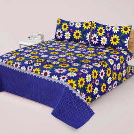 3PC Cotton Bedsheet BD-30