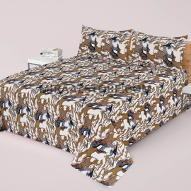 3PC Cotton Bedsheet BD-33
