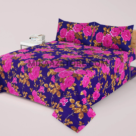 3PC Cotton Bedsheet BD-49