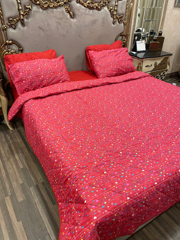 Pure Cotton 6️⃣PC Comforter set