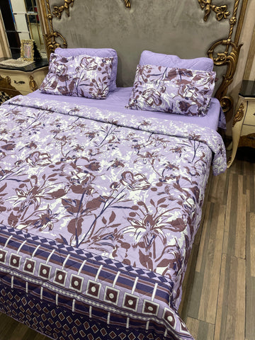 Pure Cotton 6️⃣PC Comforter set
