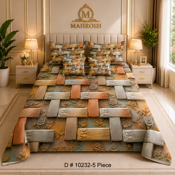 # BEDIOR 5D Digital Bed Sheet Set #05