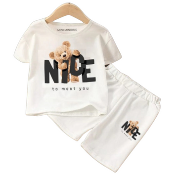 NICE BEAR SHORT SET