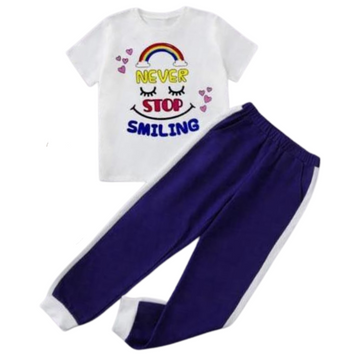 NEVER STOP SMILING TROUSER SET