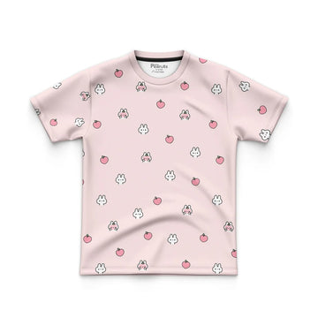 DIGITAL POLYESTER - PEACHY BUNNY TEE DG01095AO