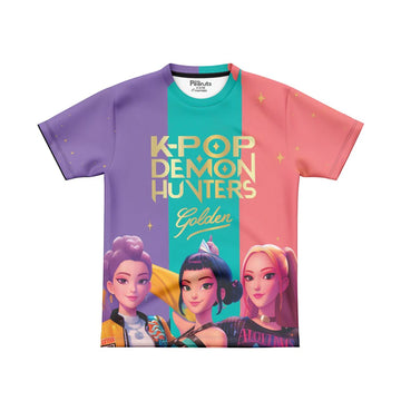 DIGITAL POLYESTER - K-POP DEMON HUNTERS GOLDEN TEE DG01201FP