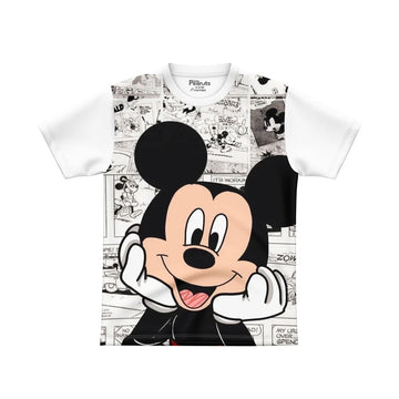 DIGITAL POLYESTER - SMILING MICKEY MOUSE TEE DG01242FP