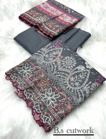 3pcs lawn fency chicken kari-15