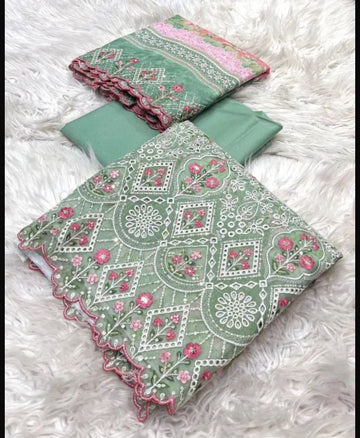 3pcs lawn fency chicken kari-28