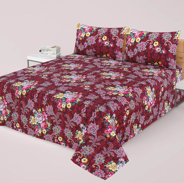 3PC Cotton Bedsheet BD-69
