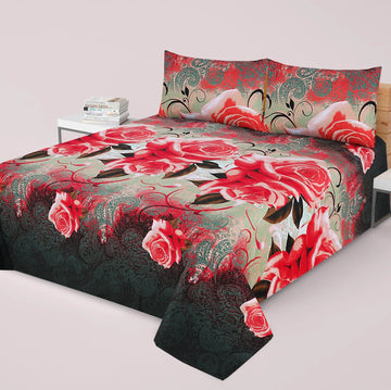 3PC Cotton Bedsheet BD-72