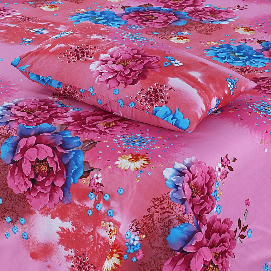 3PC Cotton Bedsheet BD-73
