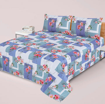 3PC Cotton Bedsheet BD-74