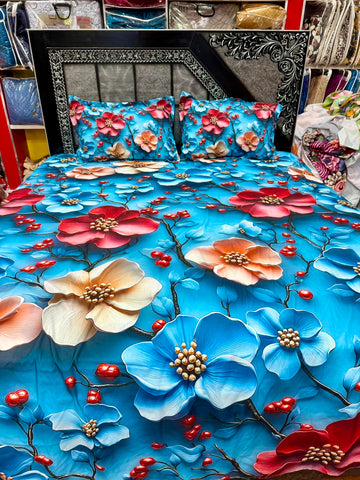 5D 3PC Bedsheet #77