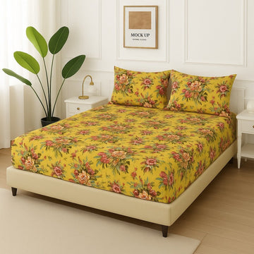 BROWNY- Fitted Bedsheet Set