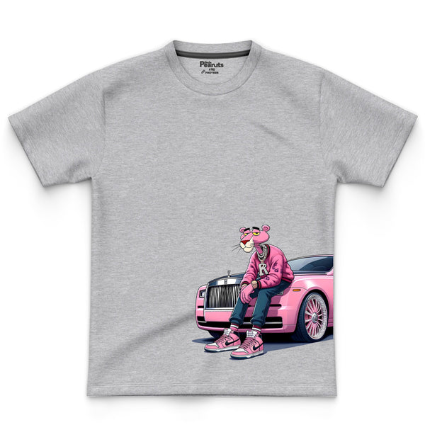 LEFTOVER - COTTON - PINK PANTHER CAR TEE