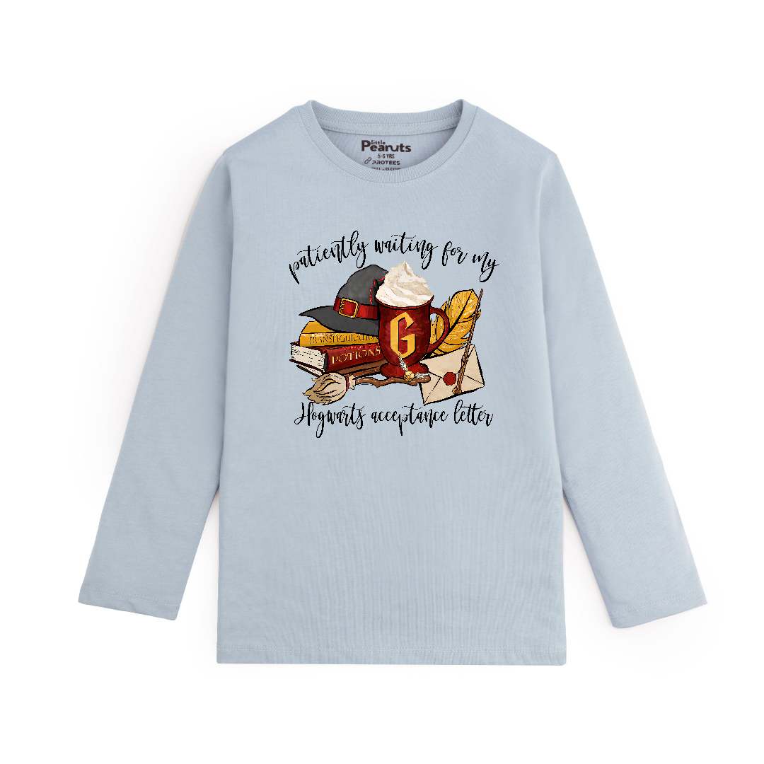 COTTON - HOGWARTS ACCEPTANCE LETTER FULL SLEEVES