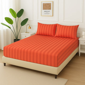 MALTA STRIPE -Fitted Bedsheet Set