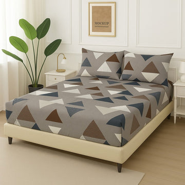 MINI TRIANGLE -Fitted Bedsheet Set