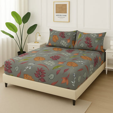 MULTI FOREST -Fitted Bedsheet Set