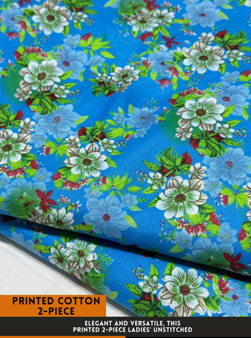 2 Piece Printed Summer Cotton #40