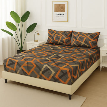 SQUARE - Fitted Bedsheet Set